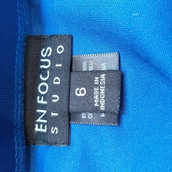 Enfocus Women's Asymmetrical Hem Formal Dress Size 6 - Picture 6 of 7